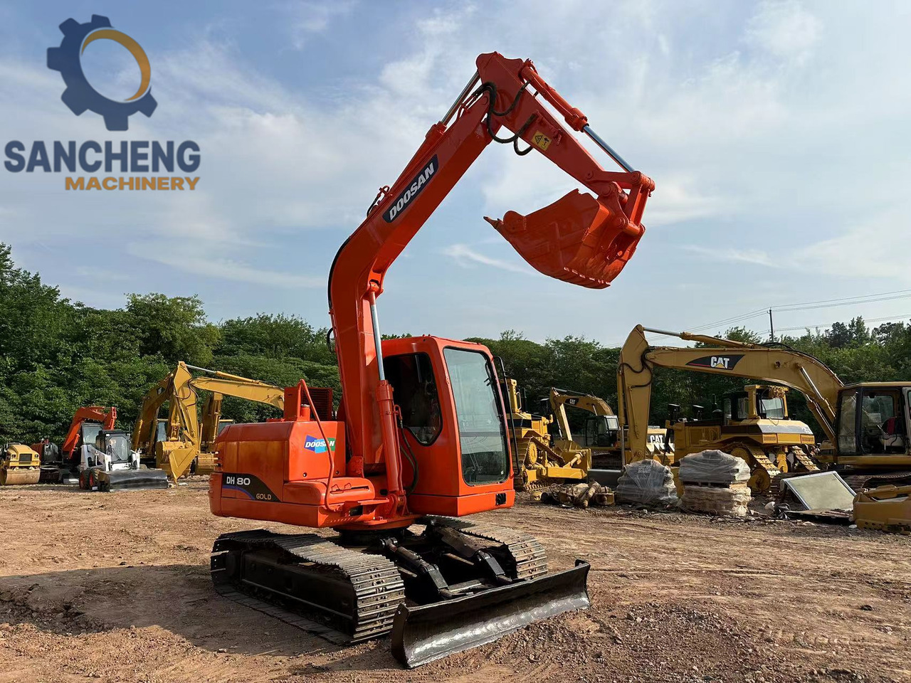 DOOSAN DH80 excavator - Багер гасеничар: слика 1 DOOSAN DH80 excavator - Багер гасеничар: слика 1