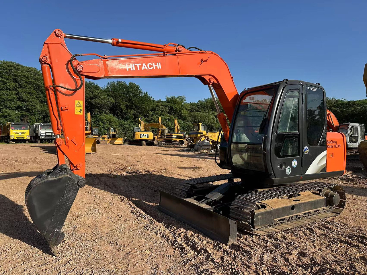 HITACHI ZAXIS ZX70 - Мини багер: слика 3 HITACHI ZAXIS ZX70 - Мини багер: слика 3