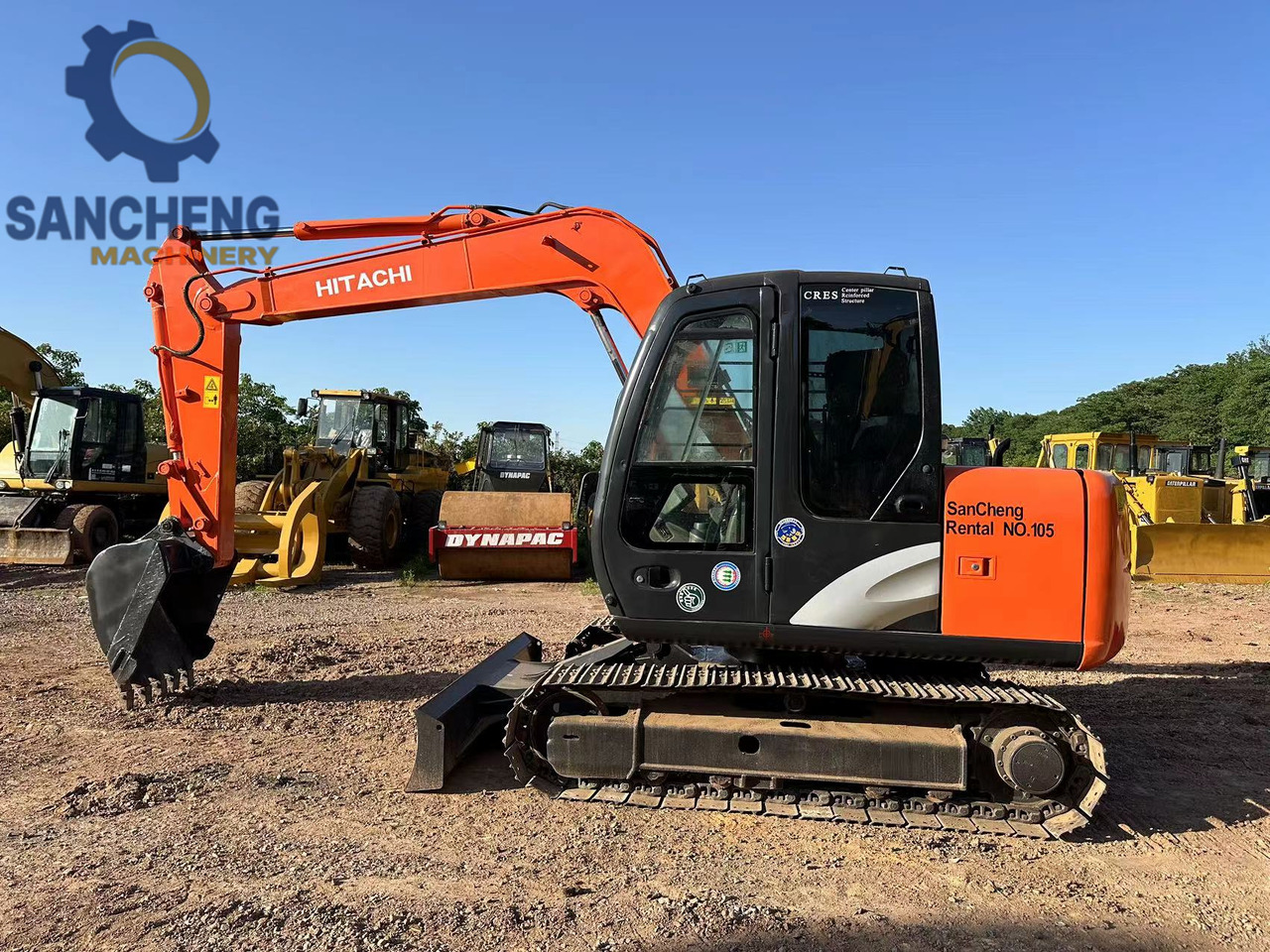 HITACHI ZAXIS ZX70 - Мини багер: слика 1 HITACHI ZAXIS ZX70 - Мини багер: слика 1