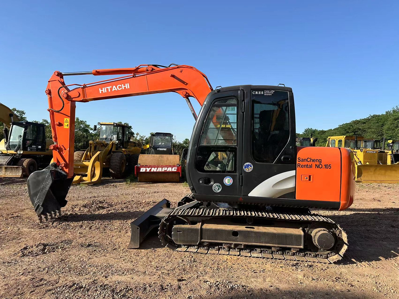 Hitachi ZX70 mini excavator - Мини багер: слика 3 Hitachi ZX70 mini excavator - Мини багер: слика 3