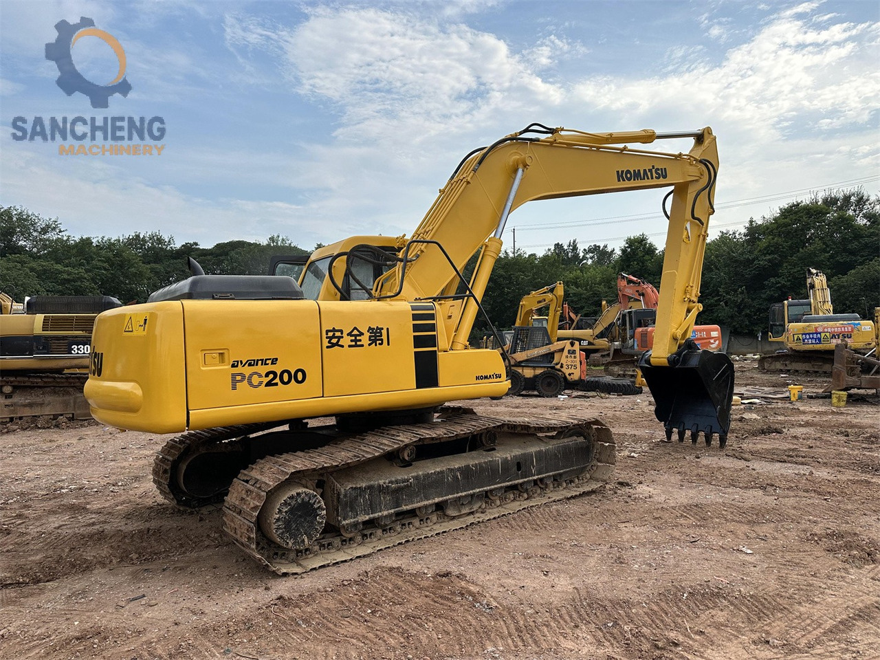 Багер гасеничар KOMATSU PC200-6: слика 1