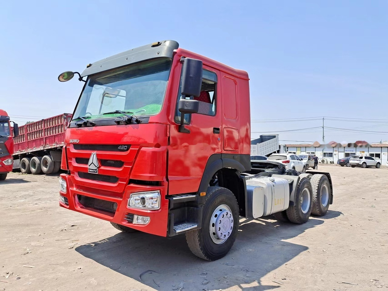 SINOTRUK Howo tractor unit 420hp 6x4 - Камион влекач: слика 1 SINOTRUK Howo tractor unit 420hp 6x4 - Камион влекач: слика 1