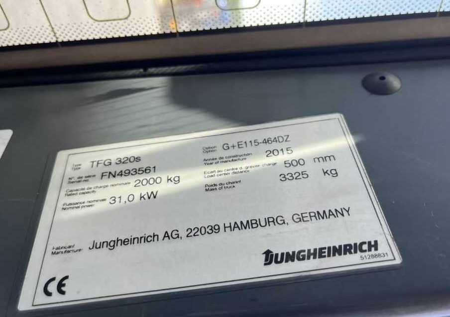 Jungheinrich TFG320s - Плински вилушкар: слика 4 Jungheinrich TFG320s - Плински вилушкар: слика 4