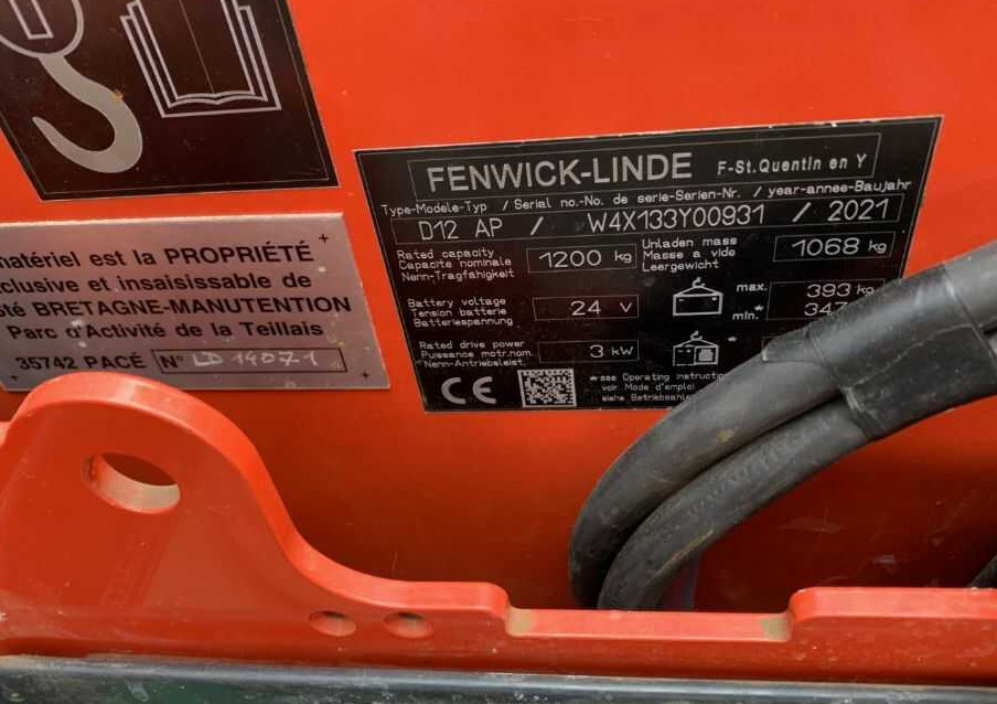 Linde D12AP - Сложувач: слика 4 Linde D12AP - Сложувач: слика 4