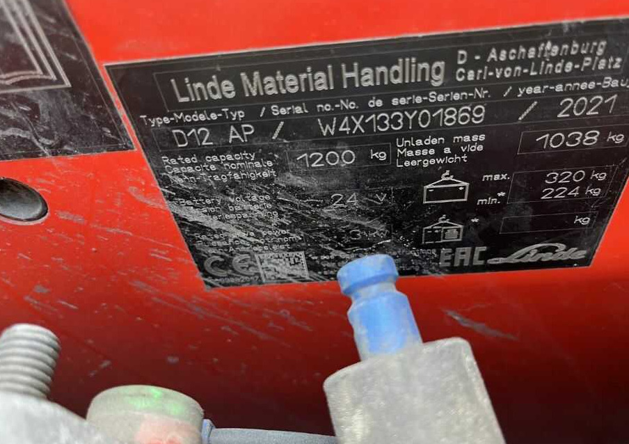 Linde D12AP - Сложувач: слика 4 Linde D12AP - Сложувач: слика 4