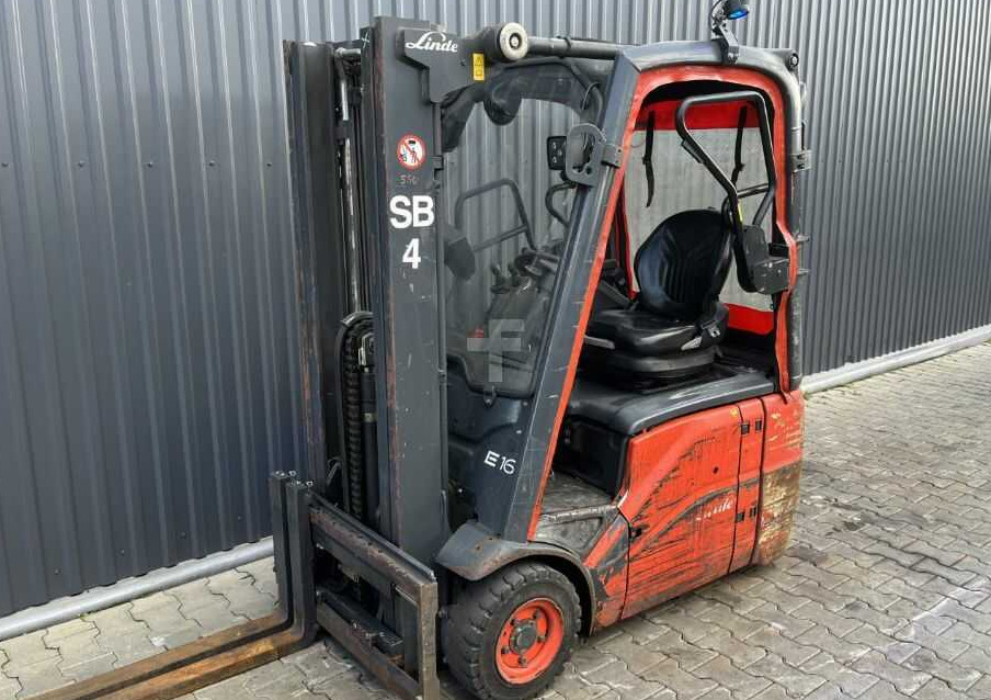 Linde E16-01 - Електричен вилушкар: слика 1 Linde E16-01 - Електричен вилушкар: слика 1