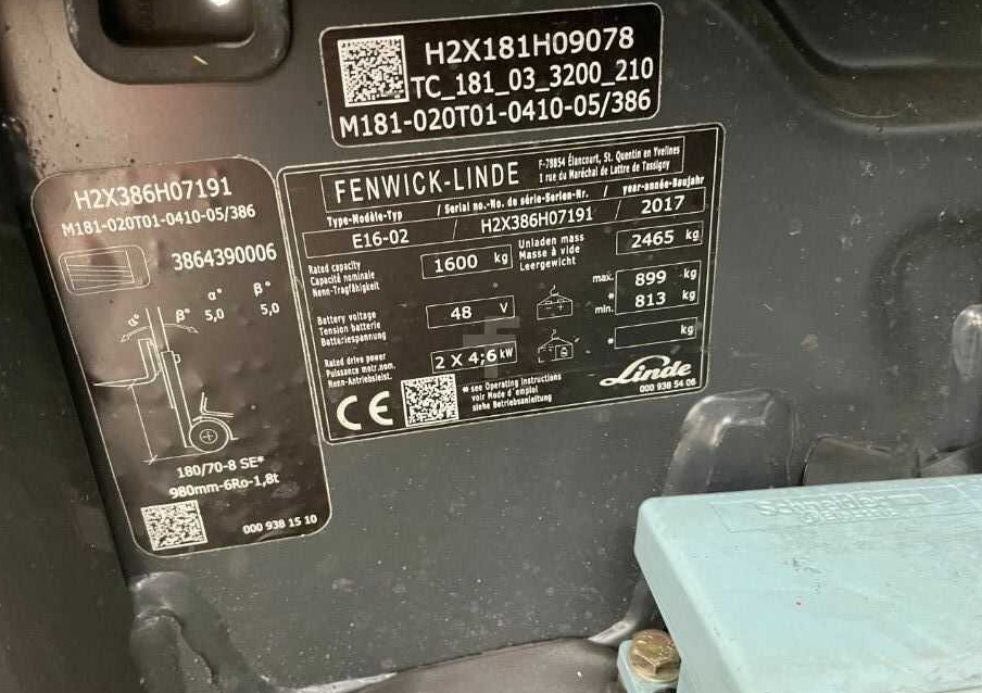 Linde E16-02 - Електричен вилушкар: слика 4 Linde E16-02 - Електричен вилушкар: слика 4