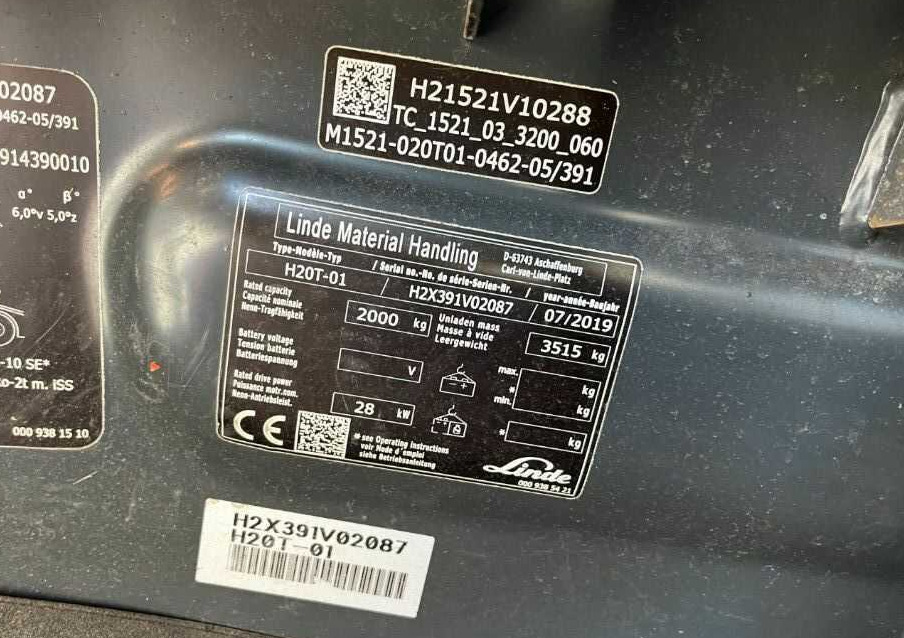Linde H20T-01 - Плински вилушкар: слика 4 Linde H20T-01 - Плински вилушкар: слика 4