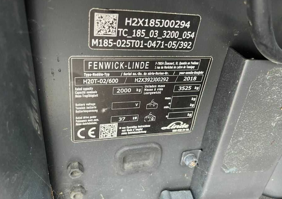 Linde H20T-02/600 - Плински вилушкар: слика 4 Linde H20T-02/600 - Плински вилушкар: слика 4