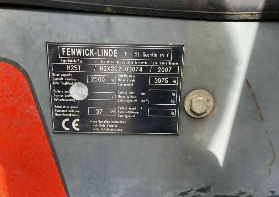 Linde H25T-01 - Плински вилушкар: слика 4 Linde H25T-01 - Плински вилушкар: слика 4