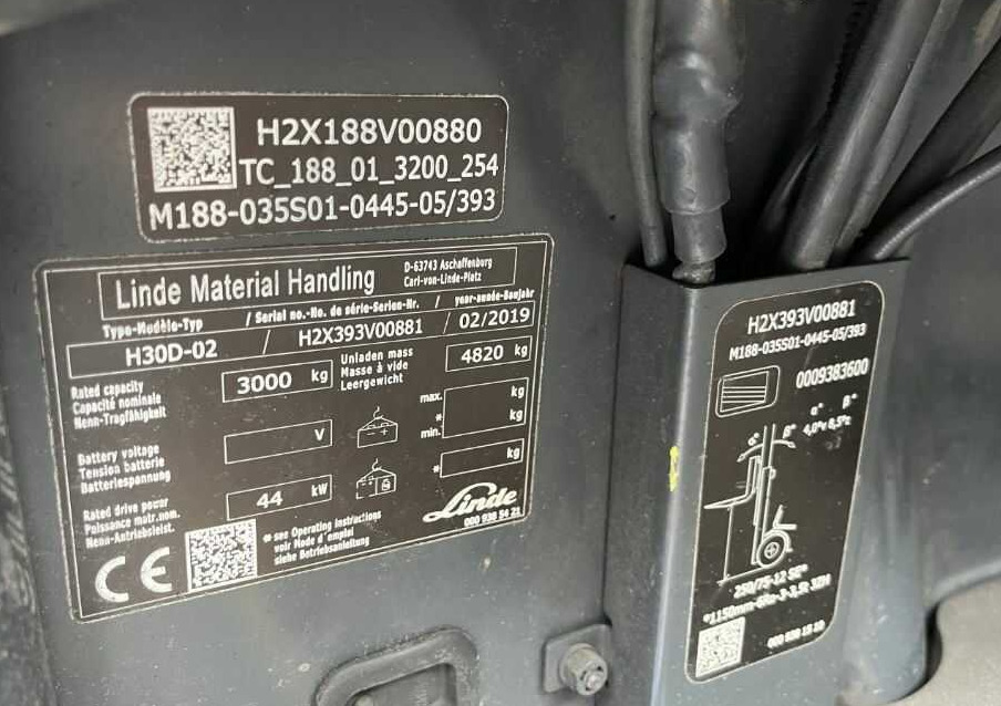 Linde H30D-02 - Дизел вилушкар: слика 4 Linde H30D-02 - Дизел вилушкар: слика 4
