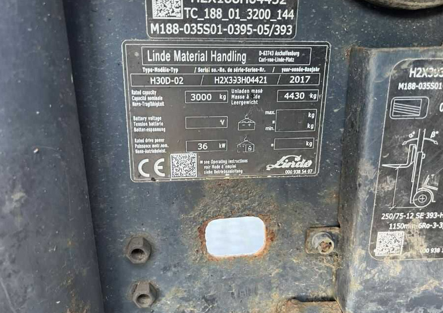 Linde H35D-02 - Дизел вилушкар: слика 4 Linde H35D-02 - Дизел вилушкар: слика 4
