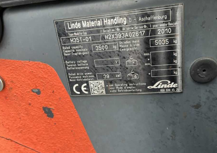 Linde H35T-01 - Плински вилушкар: слика 4 Linde H35T-01 - Плински вилушкар: слика 4