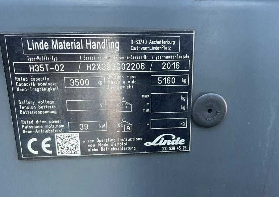 Linde H35T-02 - Плински вилушкар: слика 3 Linde H35T-02 - Плински вилушкар: слика 3