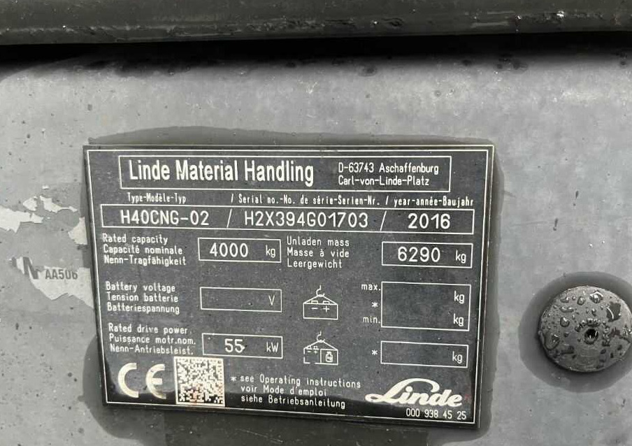 Linde H40CNG-02 - Плински вилушкар: слика 5 Linde H40CNG-02 - Плински вилушкар: слика 5