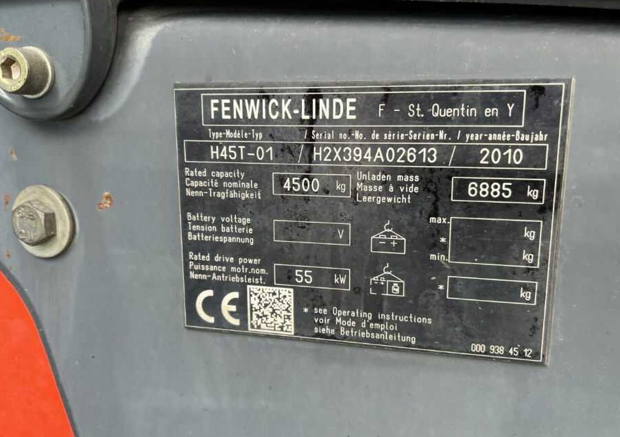 Linde H45T-01 - Плински вилушкар: слика 4 Linde H45T-01 - Плински вилушкар: слика 4