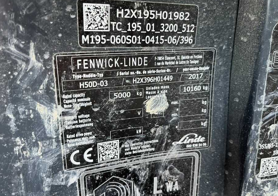 Linde H50D-02 - Дизел вилушкар: слика 4 Linde H50D-02 - Дизел вилушкар: слика 4