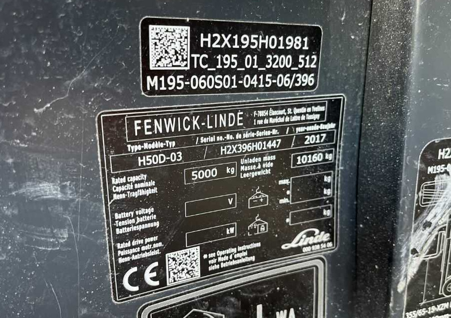 Linde H50D-02 - Дизел вилушкар: слика 4 Linde H50D-02 - Дизел вилушкар: слика 4