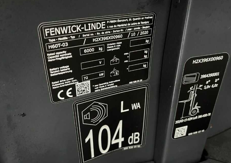 Linde H60T-03 - Плински вилушкар: слика 4 Linde H60T-03 - Плински вилушкар: слика 4