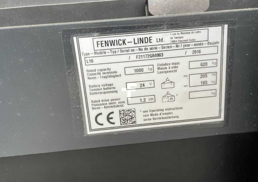 Linde L10 - Сложувач: слика 4 Linde L10 - Сложувач: слика 4
