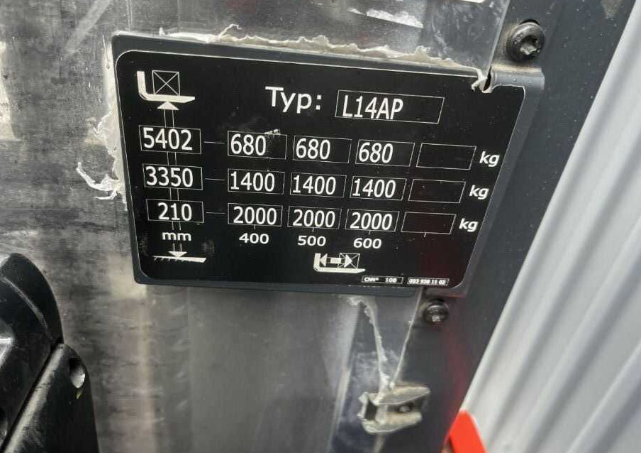 Linde L14APi - Сложувач: слика 5 Linde L14APi - Сложувач: слика 5