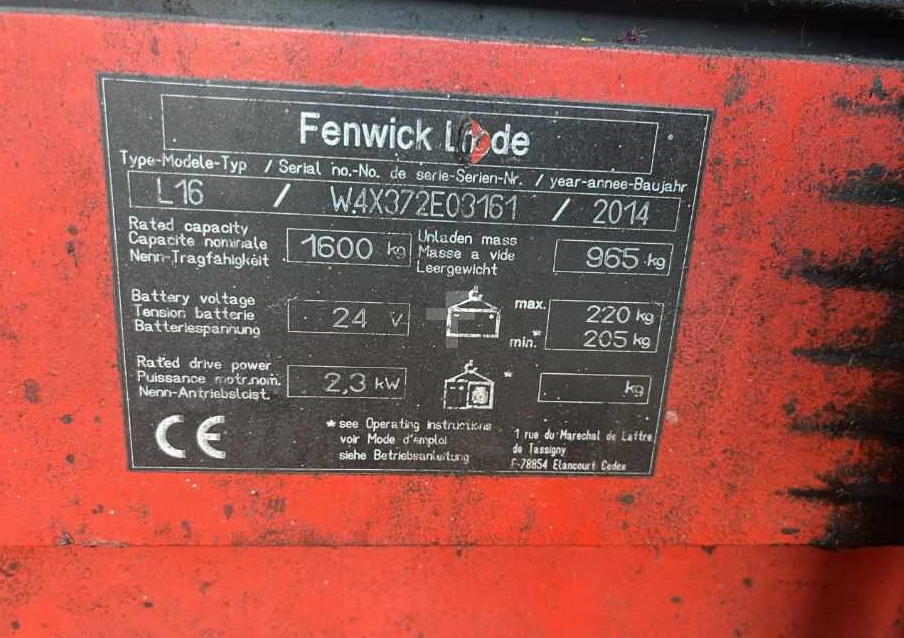 Linde L16 - Сложувач: слика 4 Linde L16 - Сложувач: слика 4