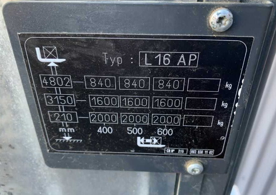 Сложувач Linde L16AP: слика 6