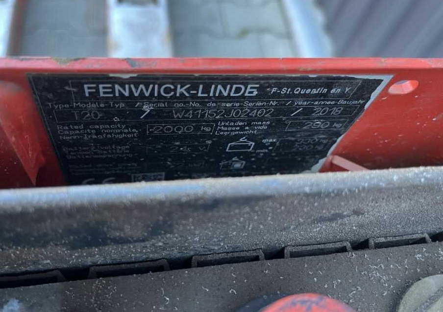 Linde T20 - Вилушкар за палети: слика 5 Linde T20 - Вилушкар за палети: слика 5