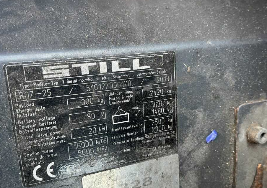 Still R07-25 - Тракторче за влечење: слика 4 Still R07-25 - Тракторче за влечење: слика 4