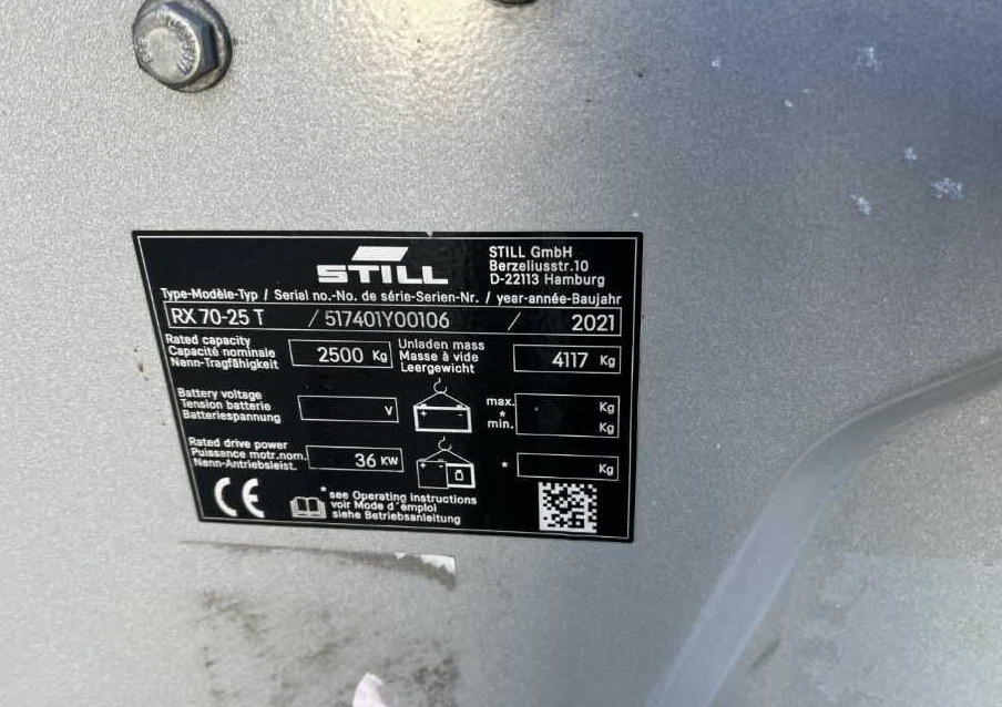 Still RX70-25T - Плински вилушкар: слика 4 Still RX70-25T - Плински вилушкар: слика 4