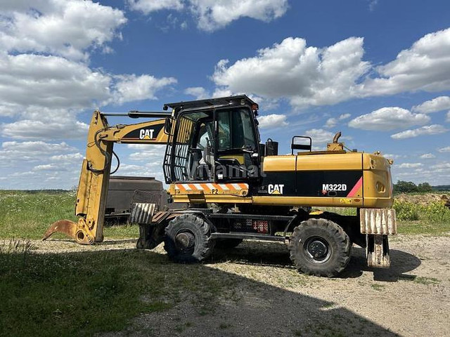 Caterpillar M322D VAH - Мини багер: слика 1 Caterpillar M322D VAH - Мини багер: слика 1