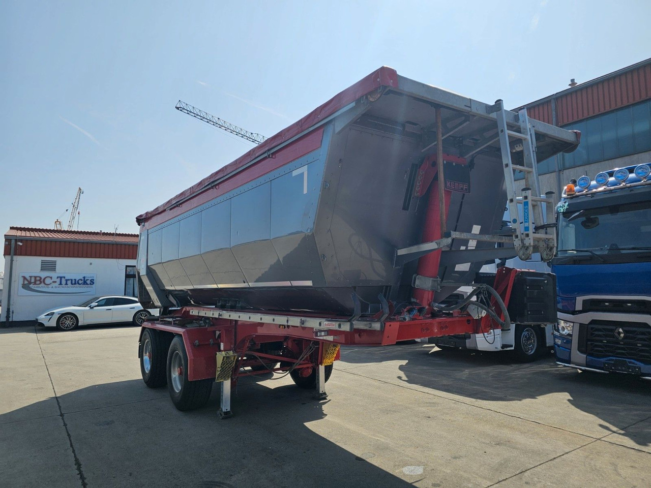Kempf SKM 31/2 * KIPPMULDE * ELEK. VERDECK *LIFT * BPW - Кипер полуприколка: слика 3 Kempf SKM 31/2 * KIPPMULDE * ELEK. VERDECK *LIFT * BPW - Кипер полуприколка: слика 3