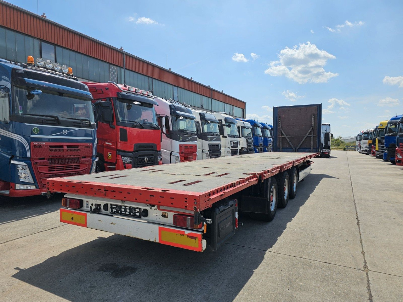 Krone SD / P * PLATEAU * STAHLMATTEN * BPW * RUNGEN * - Полуприколка платформа: слика 5 Krone SD / P * PLATEAU * STAHLMATTEN * BPW * RUNGEN * - Полуприколка платформа: слика 5