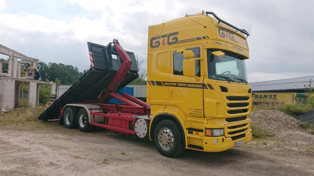 Scania R 730 Abroller voll Luft Scania R 730 Abroller voll Luft - Камион со кука за подигање: слика 4 Scania R 730 Abroller voll Luft Scania R 730 Abroller voll Luft - Камион со кука за подигање: слика 4