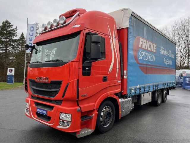 Iveco Stralis AS260S42Y/FP GV Euro6 Intarder Klima AHK - Камион со церада: слика 1 Iveco Stralis AS260S42Y/FP GV Euro6 Intarder Klima AHK - Камион со церада: слика 1
