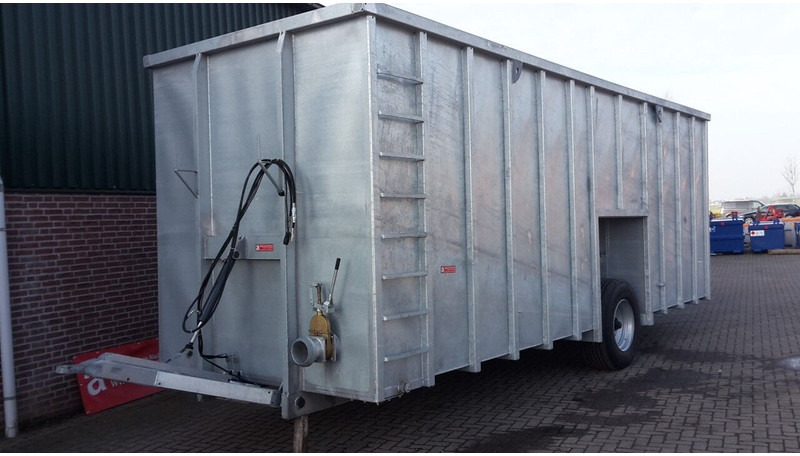 Gegalvaniseerde mestcontainer - Распрскувач на вештачко ѓубриво: слика 1 Gegalvaniseerde mestcontainer - Распрскувач на вештачко ѓубриво: слика 1