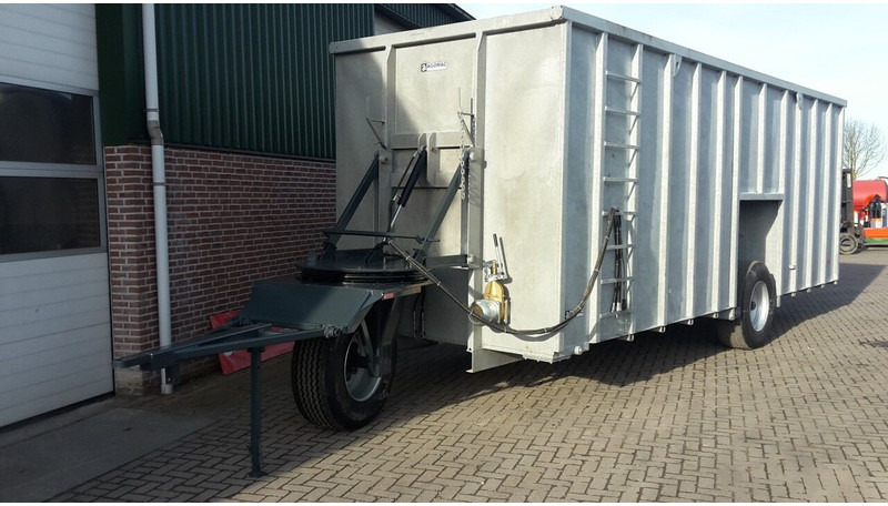 Mestcontainer met neuswiel - Распрскувач на вештачко ѓубриво: слика 2 Mestcontainer met neuswiel - Распрскувач на вештачко ѓубриво: слика 2
