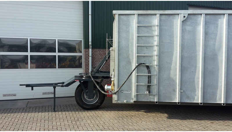 Mestcontainer met neuswiel - Распрскувач на вештачко ѓубриво: слика 1 Mestcontainer met neuswiel - Распрскувач на вештачко ѓубриво: слика 1