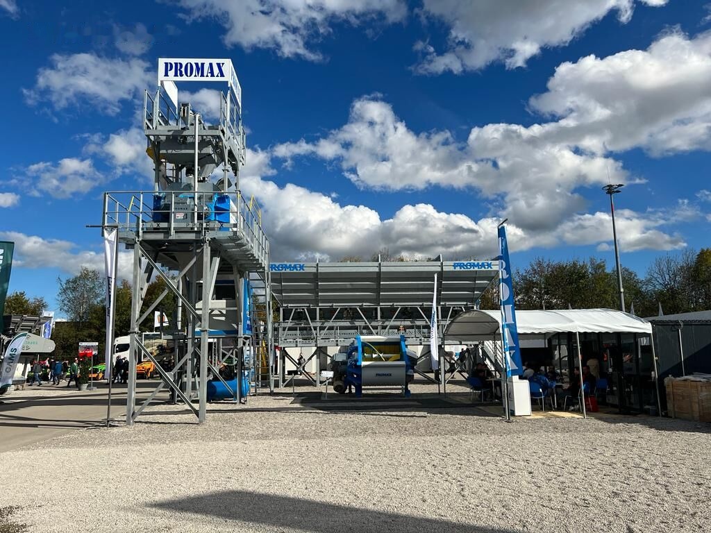 Promax GALVANIZED Compact Concrete Batching Plant C120-TWN-LINE (120m3/ - Силос за цемент: слика 4 Promax GALVANIZED Compact Concrete Batching Plant C120-TWN-LINE (120m3/ - Силос за цемент: слика 4