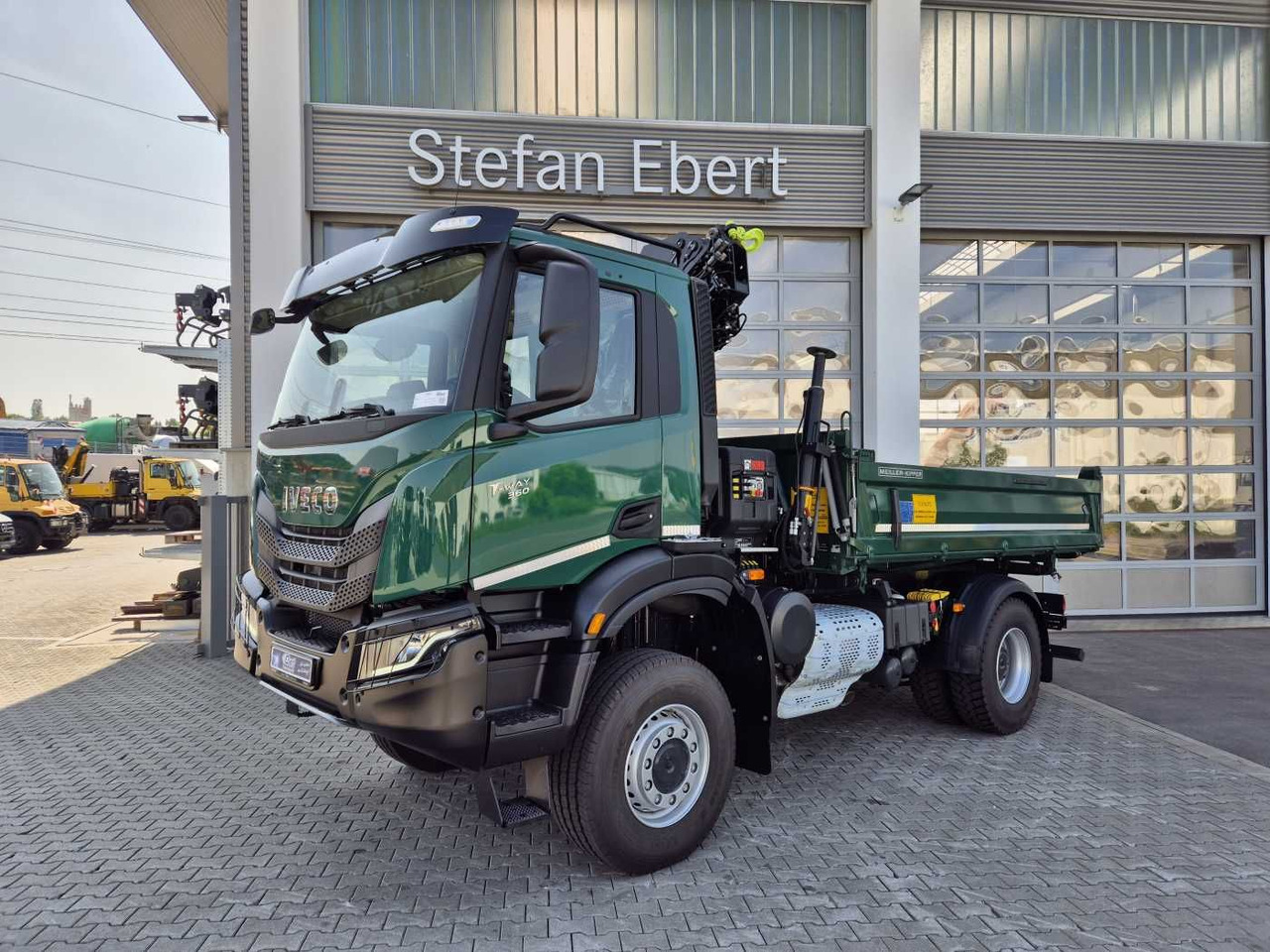 Iveco T-Way AD190T36W/P 4x4 HIAB X-HIDUO 118E-3 Funk - Кипер, Камион со кран: слика 2 Iveco T-Way AD190T36W/P 4x4 HIAB X-HIDUO 118E-3 Funk - Кипер, Камион со кран: слика 2
