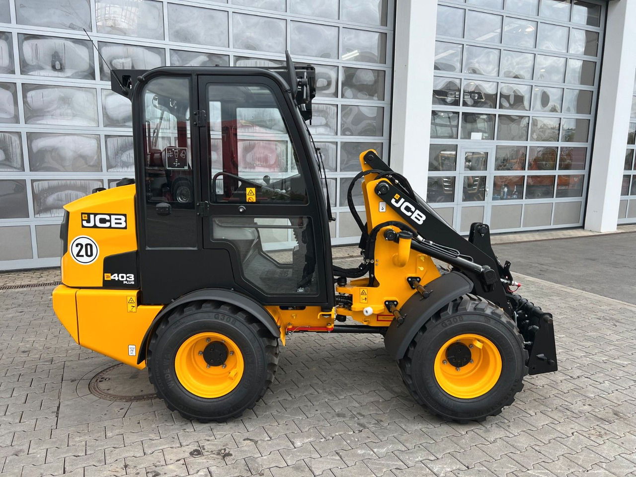 JCB 403 Plus / Neufahrzeug / 2025 / Gabel / Schaufel - Натоварувач на тркала: слика 2 JCB 403 Plus / Neufahrzeug / 2025 / Gabel / Schaufel - Натоварувач на тркала: слика 2