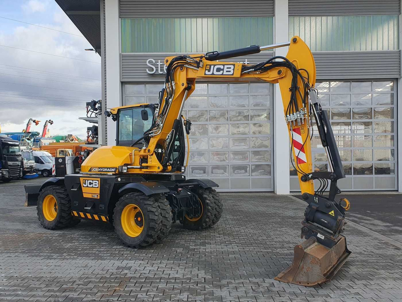JCB Hydradig HD 110WT / 2022 / nur 239h! / Powertilt - Багер на тркала: слика 1 JCB Hydradig HD 110WT / 2022 / nur 239h! / Powertilt - Багер на тркала: слика 1