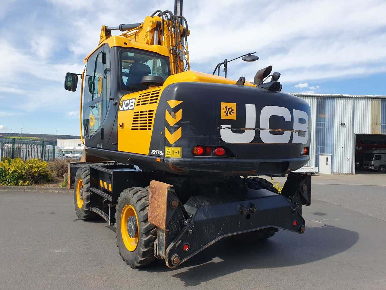 JCB JS 175 W / 2024 / nur 622h! / 1x Tieflöffel - Багер на тркала: слика 3 JCB JS 175 W / 2024 / nur 622h! / 1x Tieflöffel - Багер на тркала: слика 3