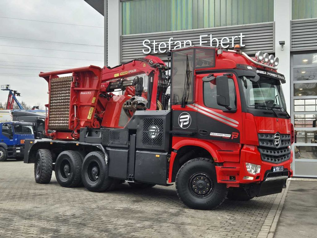 Mercedes-Benz TUROX 8x8 Eschlböck Biber 92 Holzhacker / 1.512h - Камион: слика 5 Mercedes-Benz TUROX 8x8 Eschlböck Biber 92 Holzhacker / 1.512h - Камион: слика 5
