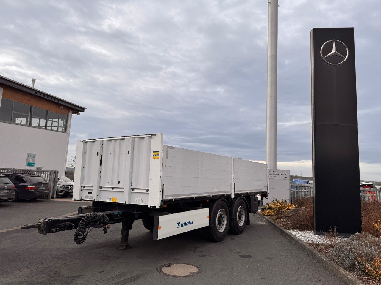 Krone ZZ 6.520mm BPW-Achsen 50er Öse - Приколка платформа: слика 3 Krone ZZ 6.520mm BPW-Achsen 50er Öse - Приколка платформа: слика 3