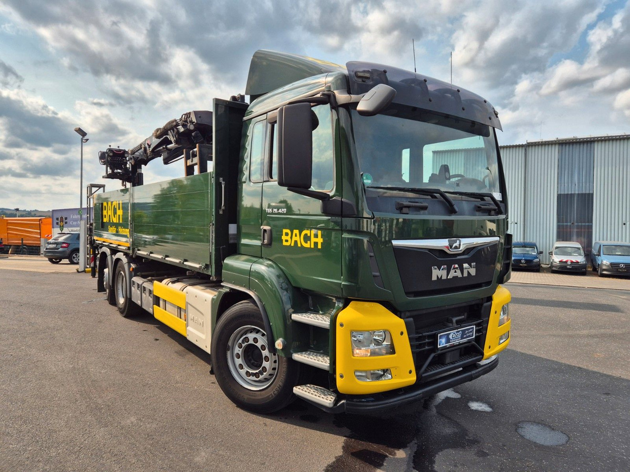 MAN TGS 26.420 6x2-4 LL Hiab 177K PRO 2 Stück - Камион со кран: слика 3 MAN TGS 26.420 6x2-4 LL Hiab 177K PRO 2 Stück - Камион со кран: слика 3