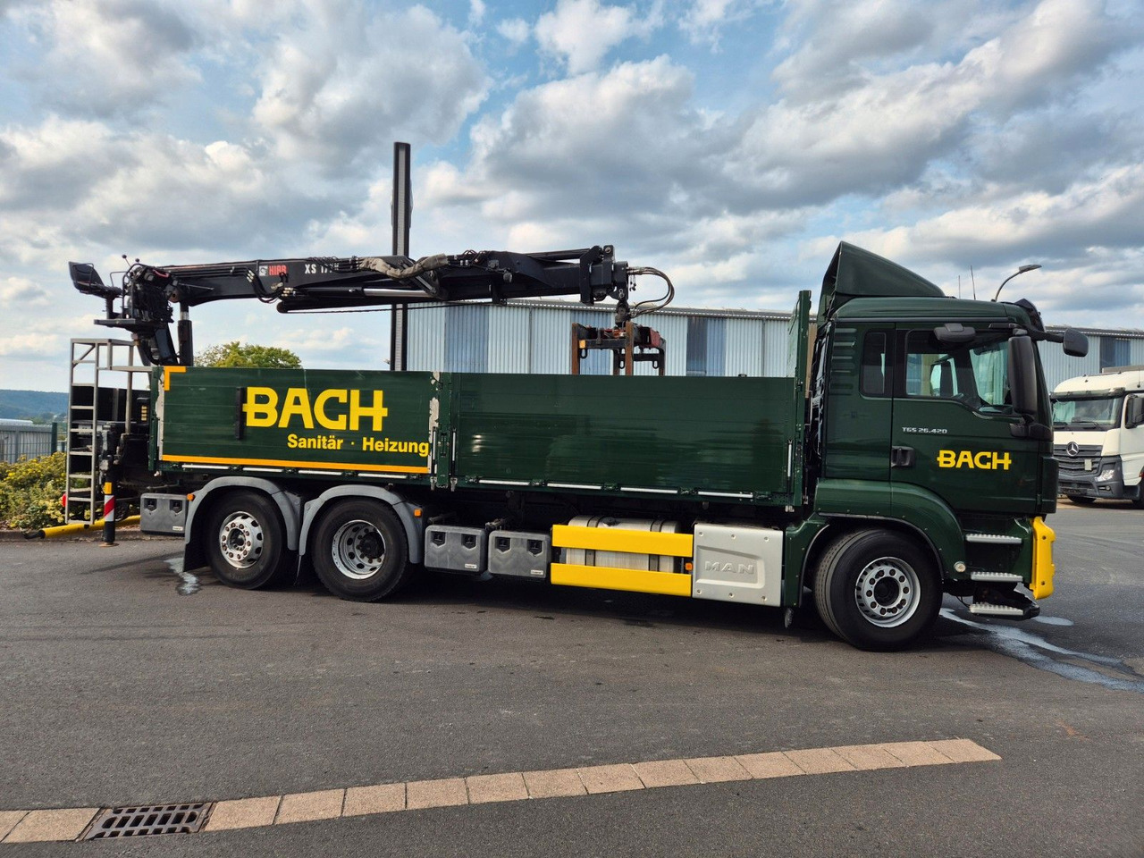 MAN TGS 26.420 6x2-4 LL Hiab 177K PRO 2 Stück - Камион со кран: слика 5 MAN TGS 26.420 6x2-4 LL Hiab 177K PRO 2 Stück - Камион со кран: слика 5