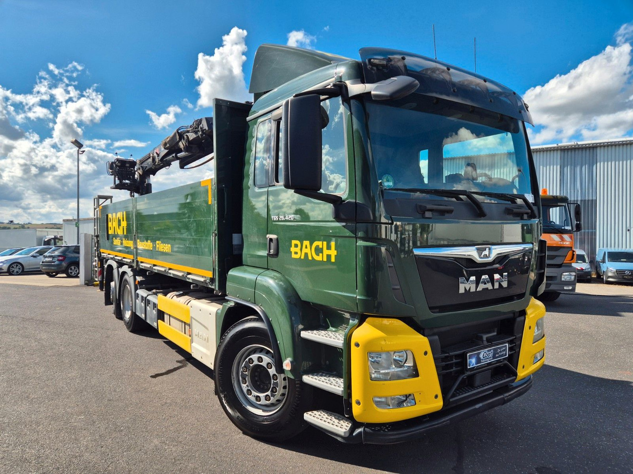 MAN TGS 26.420 6x2-4 LL Hiab 177K PRO 2 Stück - Камион со кран: слика 3 MAN TGS 26.420 6x2-4 LL Hiab 177K PRO 2 Stück - Камион со кран: слика 3