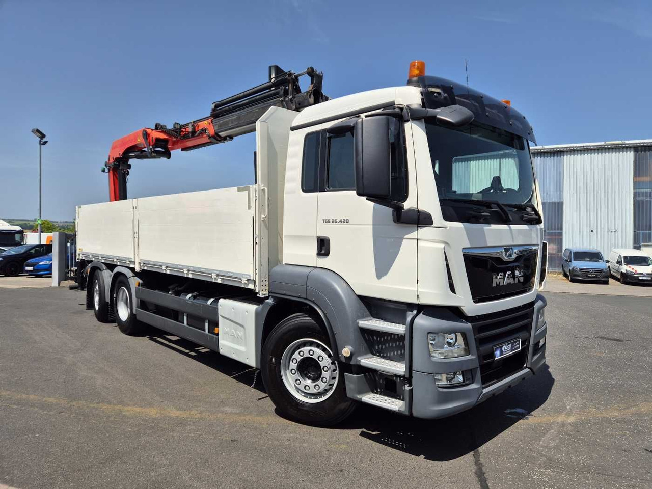 MAN TGS 26.420 6x2-4 LL Palfinger PK 22002-EH B Funk - Камион со платформа: слика 3 MAN TGS 26.420 6x2-4 LL Palfinger PK 22002-EH B Funk - Камион со платформа: слика 3