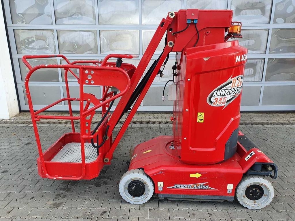 Magni AMWP 11.5-8100 / MJP11.5AC / 11,2m / 179h! - Вертикален јарболски подигнувач: слика 2 Magni AMWP 11.5-8100 / MJP11.5AC / 11,2m / 179h! - Вертикален јарболски подигнувач: слика 2